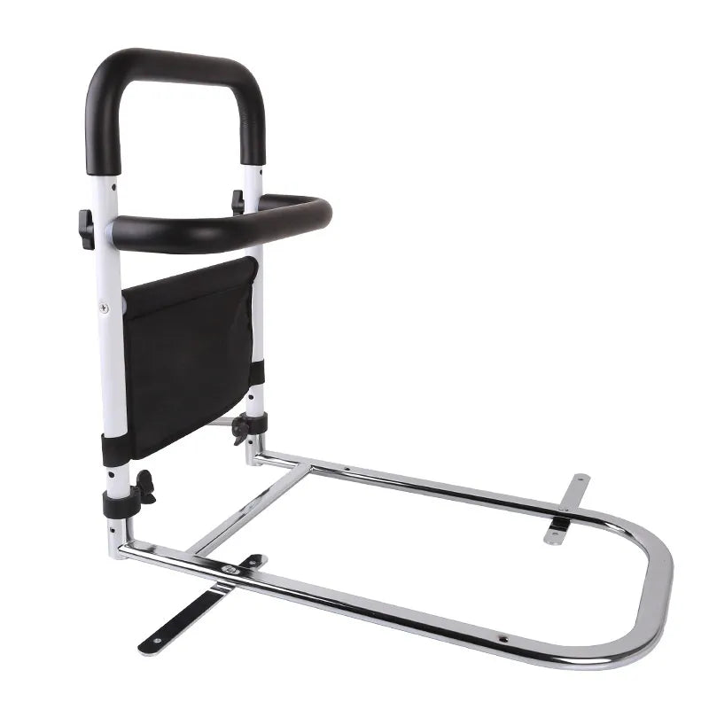 Adjustable Anti-Fall Bedside Armrest Aid for Elderly - Stable & Durable Support Frame