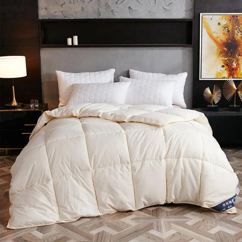 Winter Goose Down Duvet – Luxurious Warmth and Comfort for Cold Nights