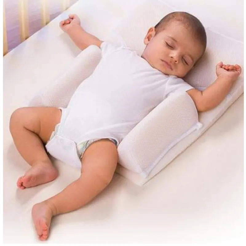 Baby Sleeping Pad – Anti-Roll Infant Sleep Positioning Pillow for Newborns