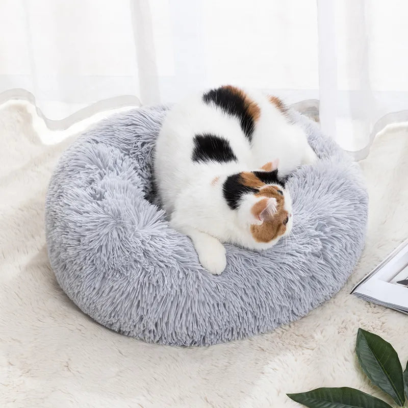 Winter Warm Pet Bed Cozy Nest for Cats in Multiple Sizes & Colors