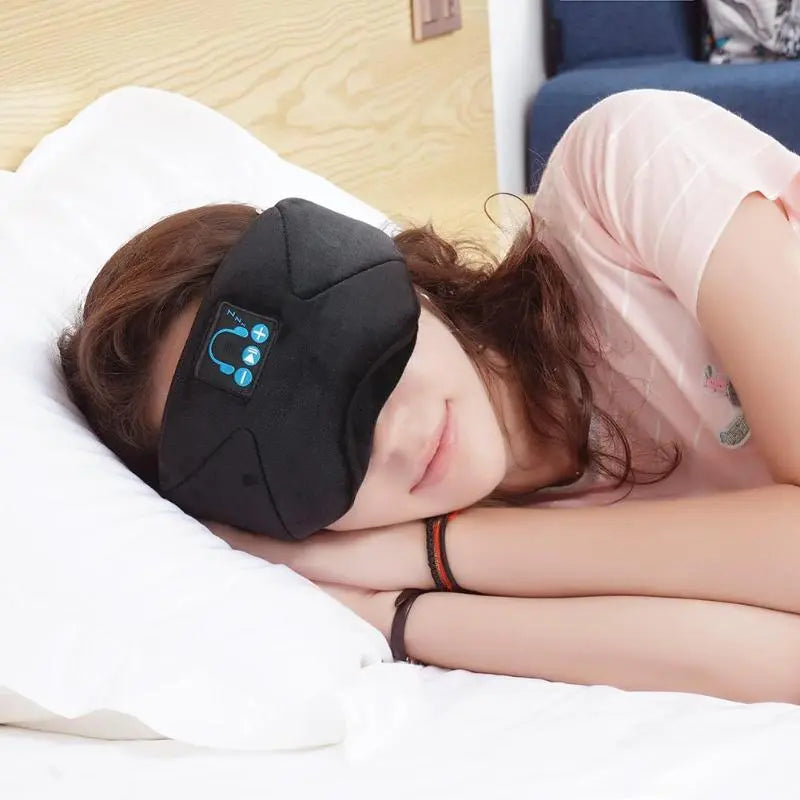 Bluetooth Sleep Headset & Music Eye Mask Ultimate Comfort for Restful Sleep