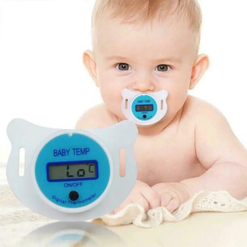 Baby Pacifier Digital Thermometer – Safe, Fast, and Accurate Temperature Measurement for Infants