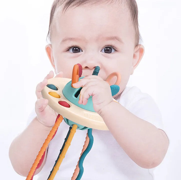 Silicone Sensory Training Toy – Montessori Developmental Fun for Babies