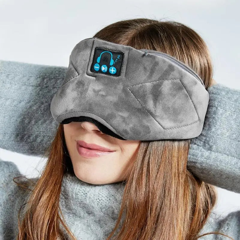 Bluetooth Sleep Headset & Music Eye Mask Ultimate Comfort for Restful Sleep