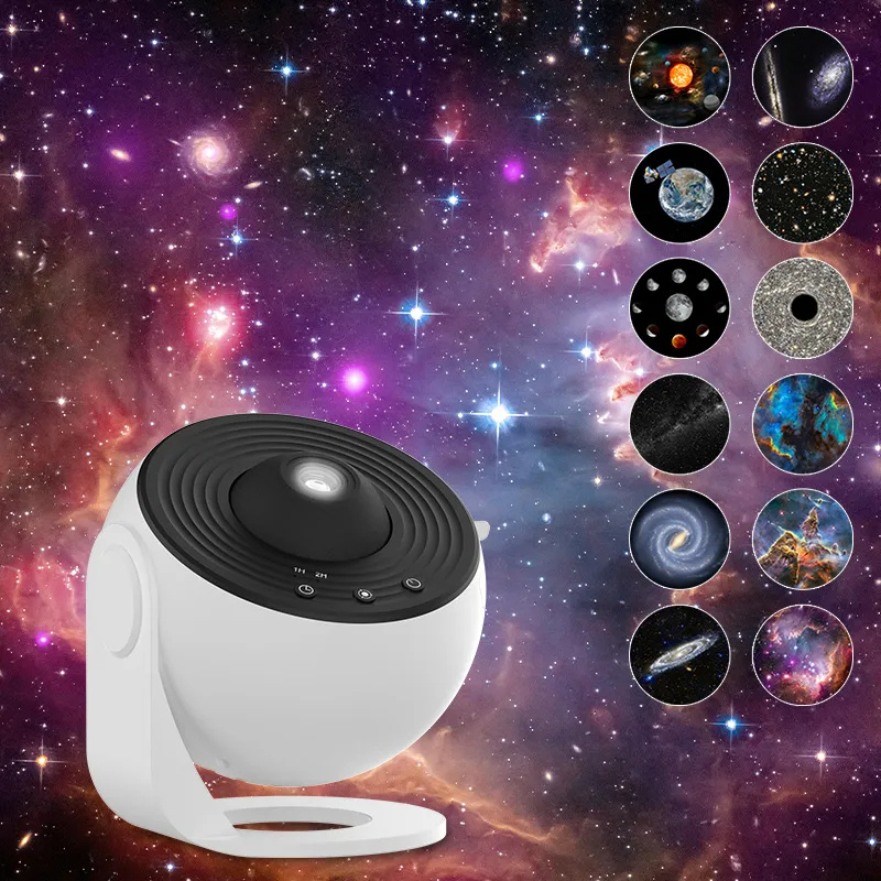 360° Rotating Galaxy Projector – Bring the Universe to Your Room