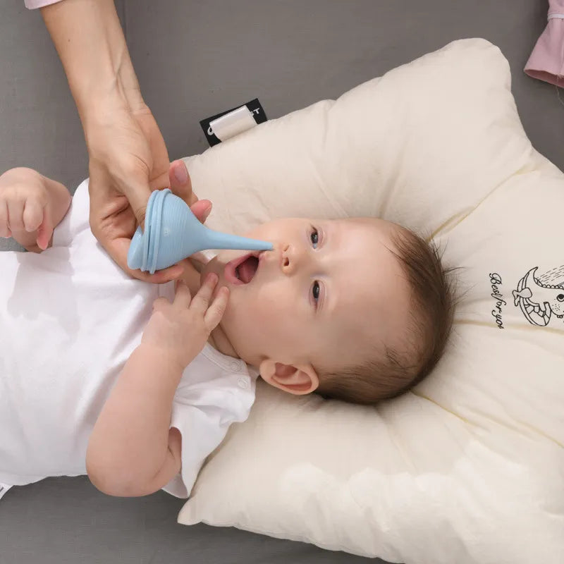 Newborn Silicone Nasal Aspirator – Safe and Gentle Baby Nose Cleaner