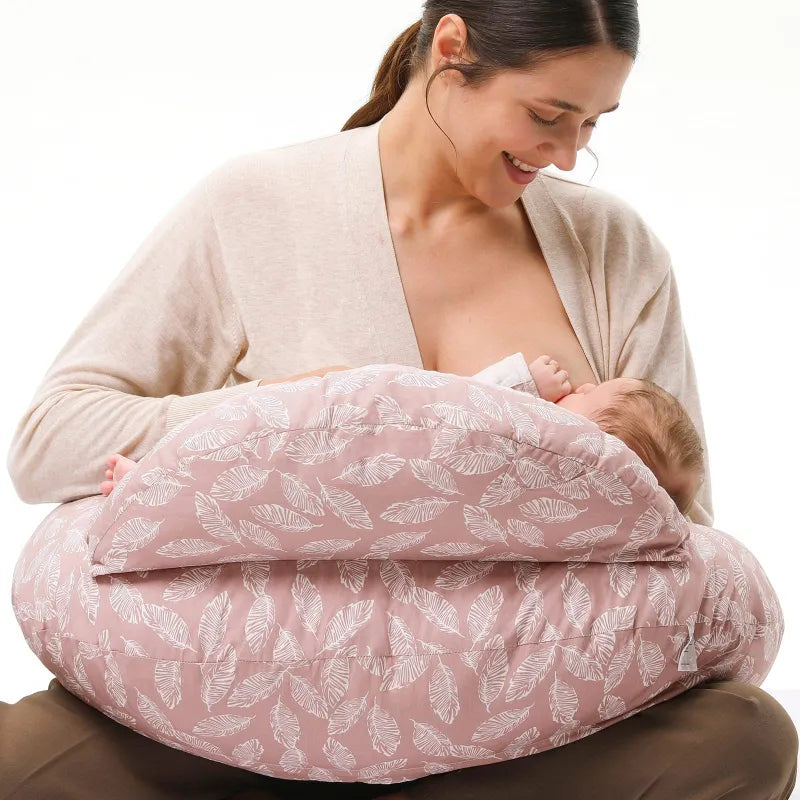 Multifunctional Breastfeeding & Baby Nursing Pillow Supportive & Comfortable Feeding Solution