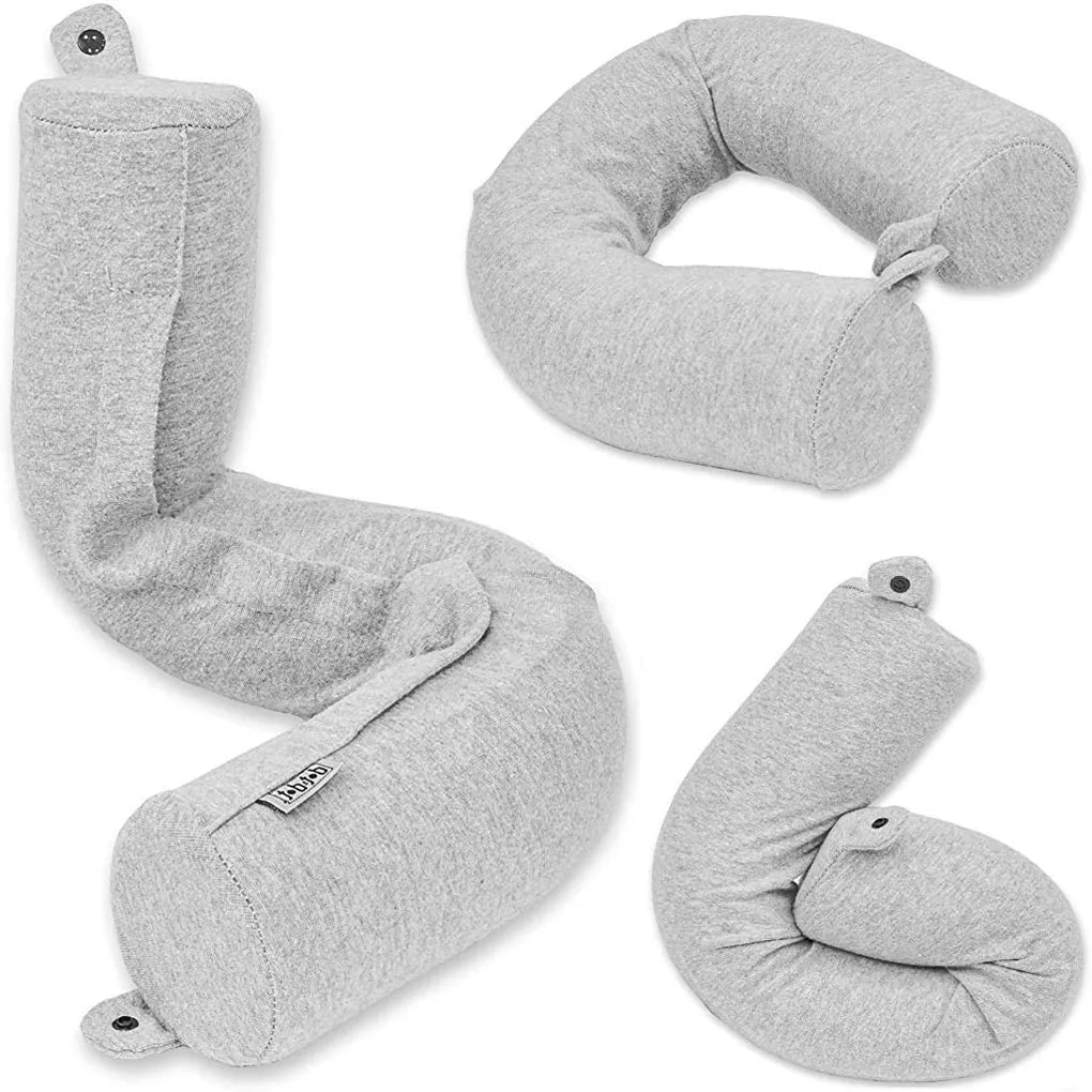 Memory Foam Travel Pillow – Adjustable U-Shaped Neck Pillow for Neck, Back, Chin, and Lumbar Support