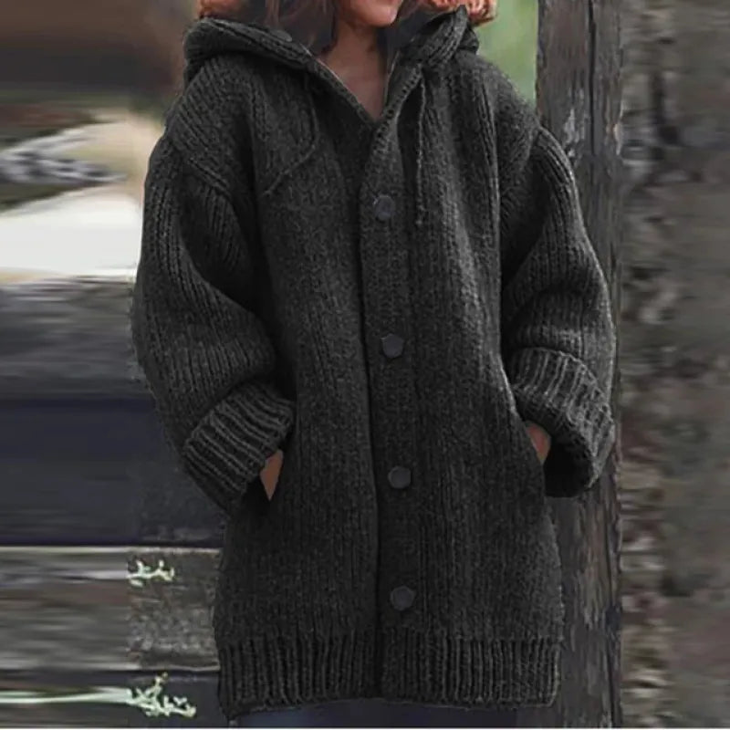 Warm Sweater Coat – Cozy and Stylish Winter Cardigan for Women