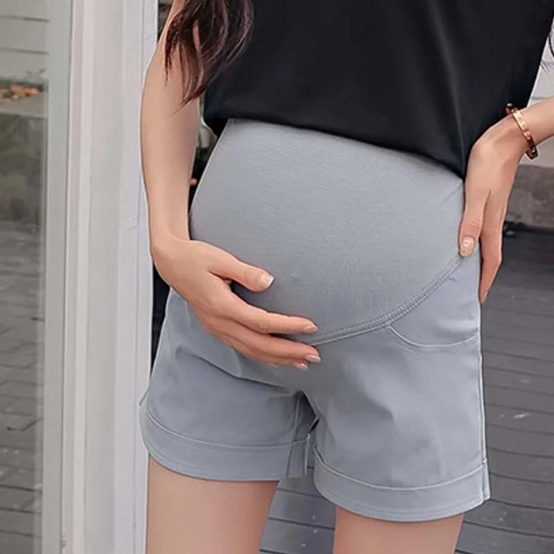 Belly Slimming Maternity Shorts – Comfortable and Stretchy Pregnancy Shorts