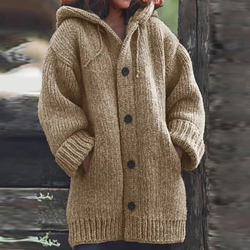 Warm Sweater Coat – Cozy and Stylish Winter Cardigan for Women