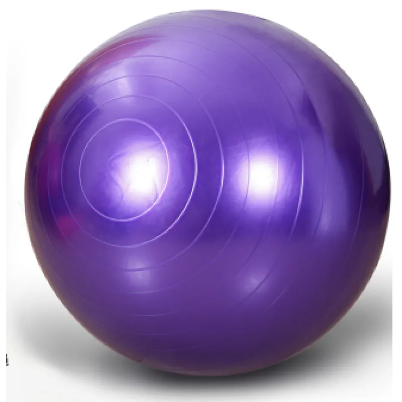 Yoga Fitness Ball – Stability Ball for Home Workouts, Pilates, Stretching & Kids' Exercise