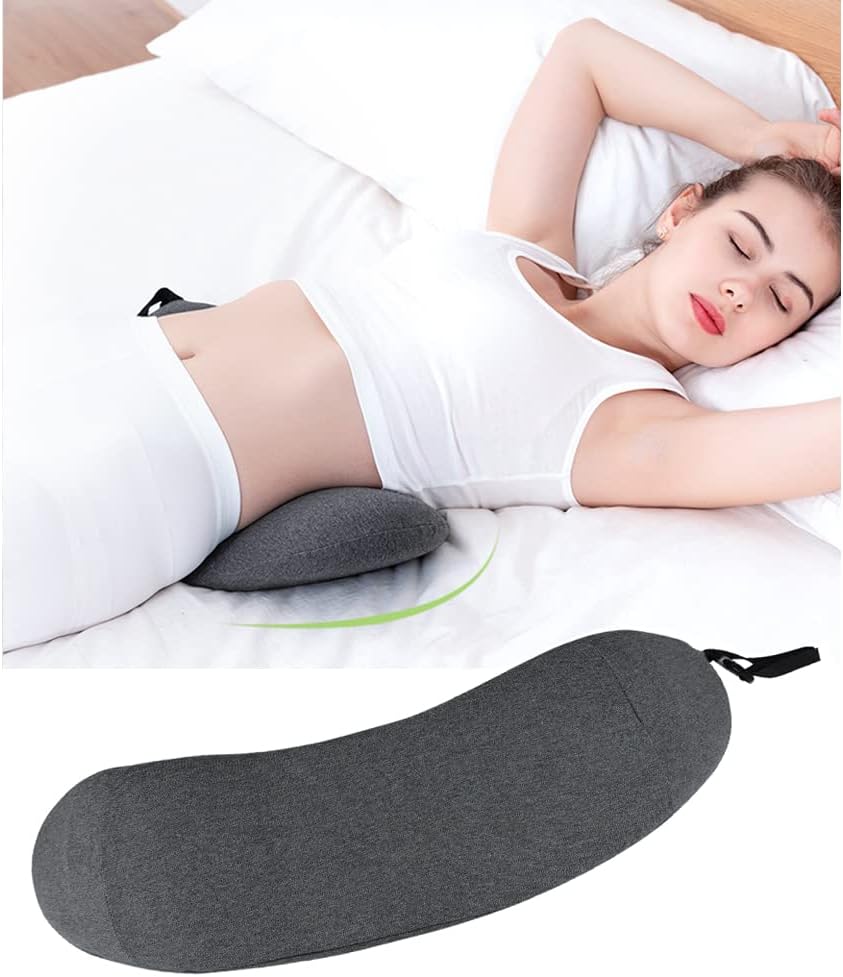 Ergonomic Memory Foam Lumbar Support Pillow – Perfect for Sleep, Work, and Relaxation