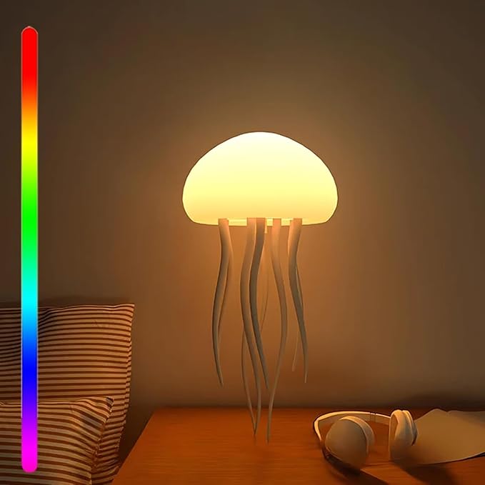 Mesmerizing Jellyfish Mood Lamp – LED Night Light for Relaxation and Decor