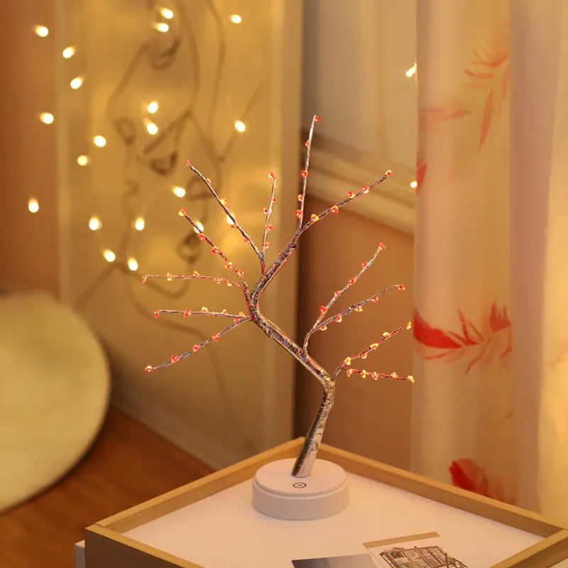 Holiday Day Gift LED Tree Night Light – Elegant Home Decoration