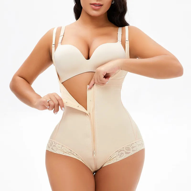 Women's Fashion One-Piece Body Shaper – Hip Lift & Abdominal Tightening