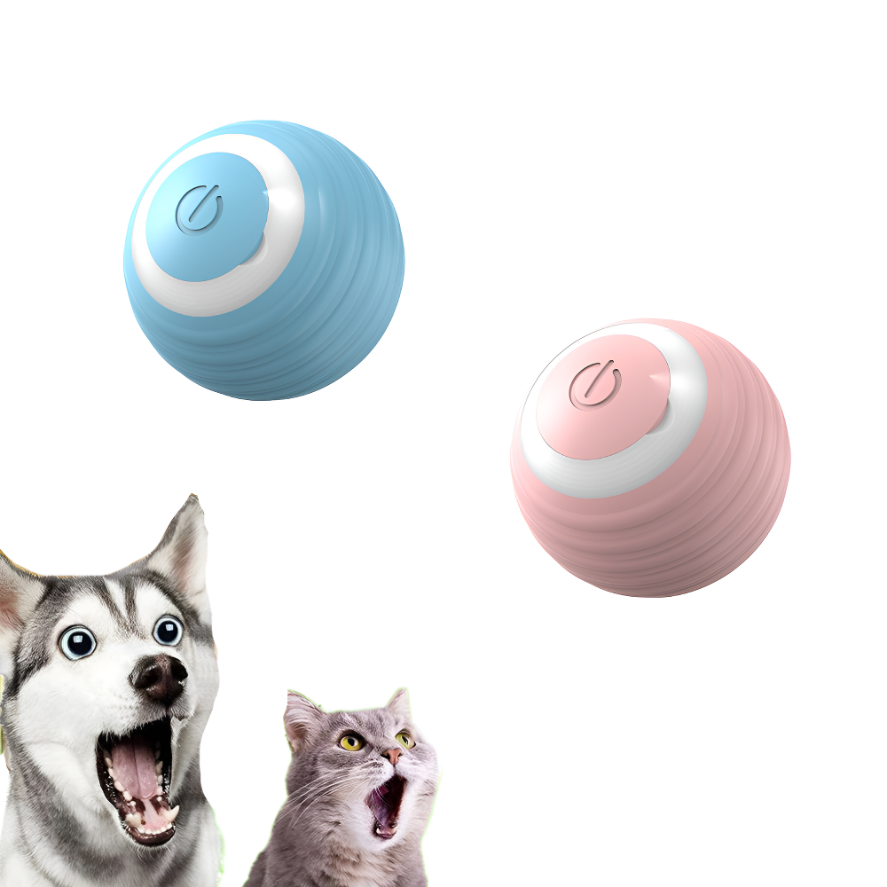 Smart Interactive Cat Toy Automatic Rolling Ball with Intelligent Mode