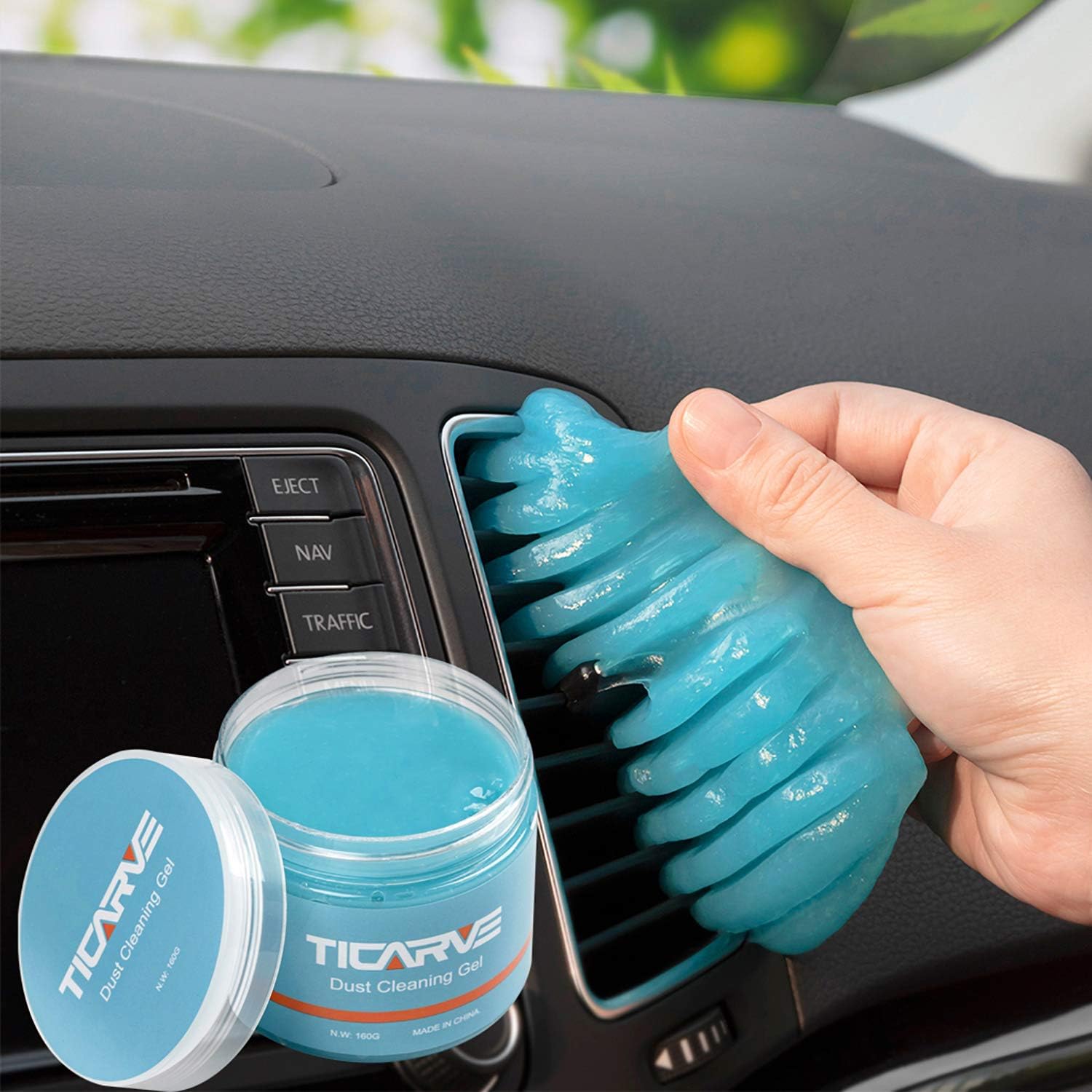 Car Cleaning Soft Gel Multi-Functional Dust Remover for Car Air Vents & Gaps