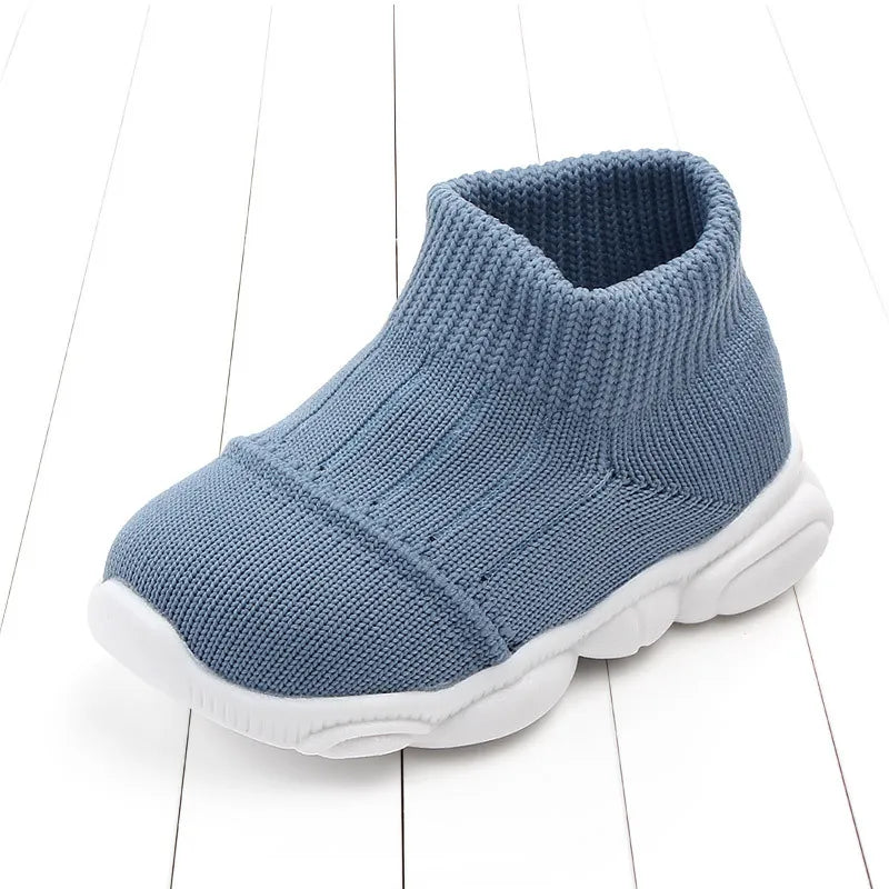 Solid Color Baby Toddler Shoes Breathable, Non-Slip, and Durable Footwear