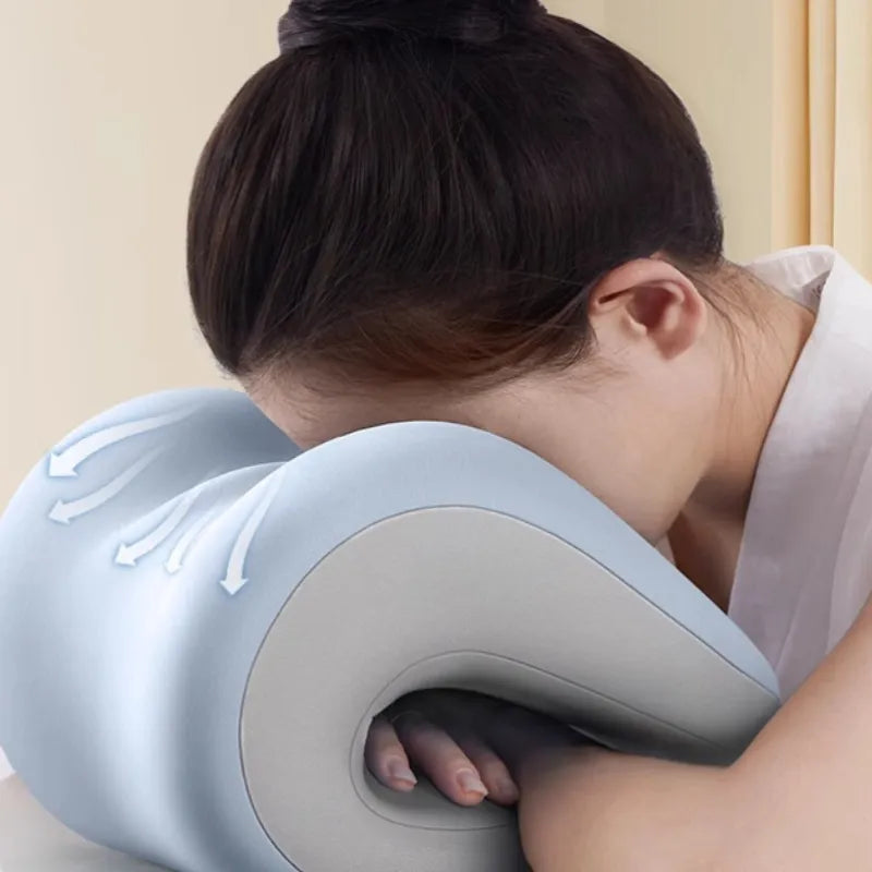 Ergonomic Chair Back and Neck Support Pillow – Perfect for Office, Home, and Nap Time