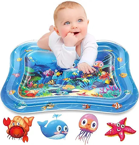 Baby Inflatable Patting Water Cushion – Sensory Play for Infants