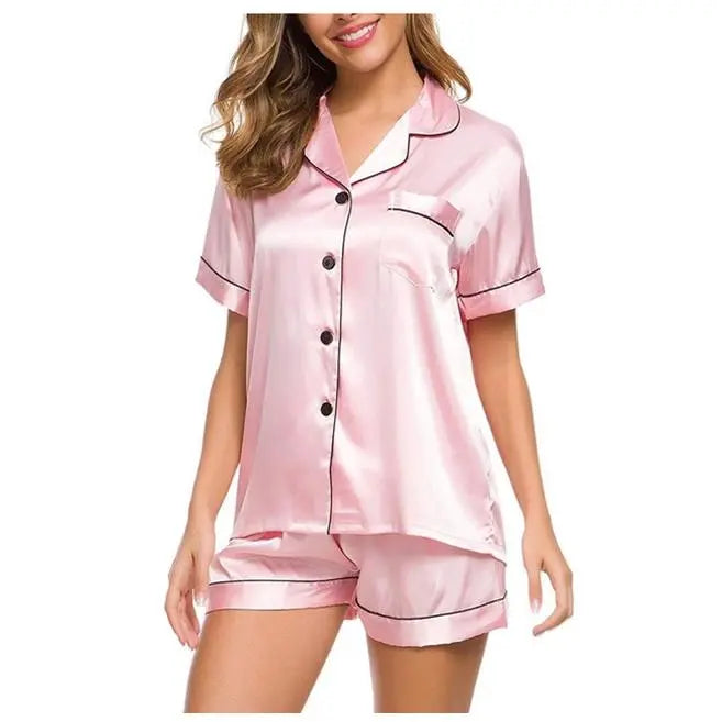 Ladies Pajamas Sleeping Clothes Soft Nightwear Set for Women