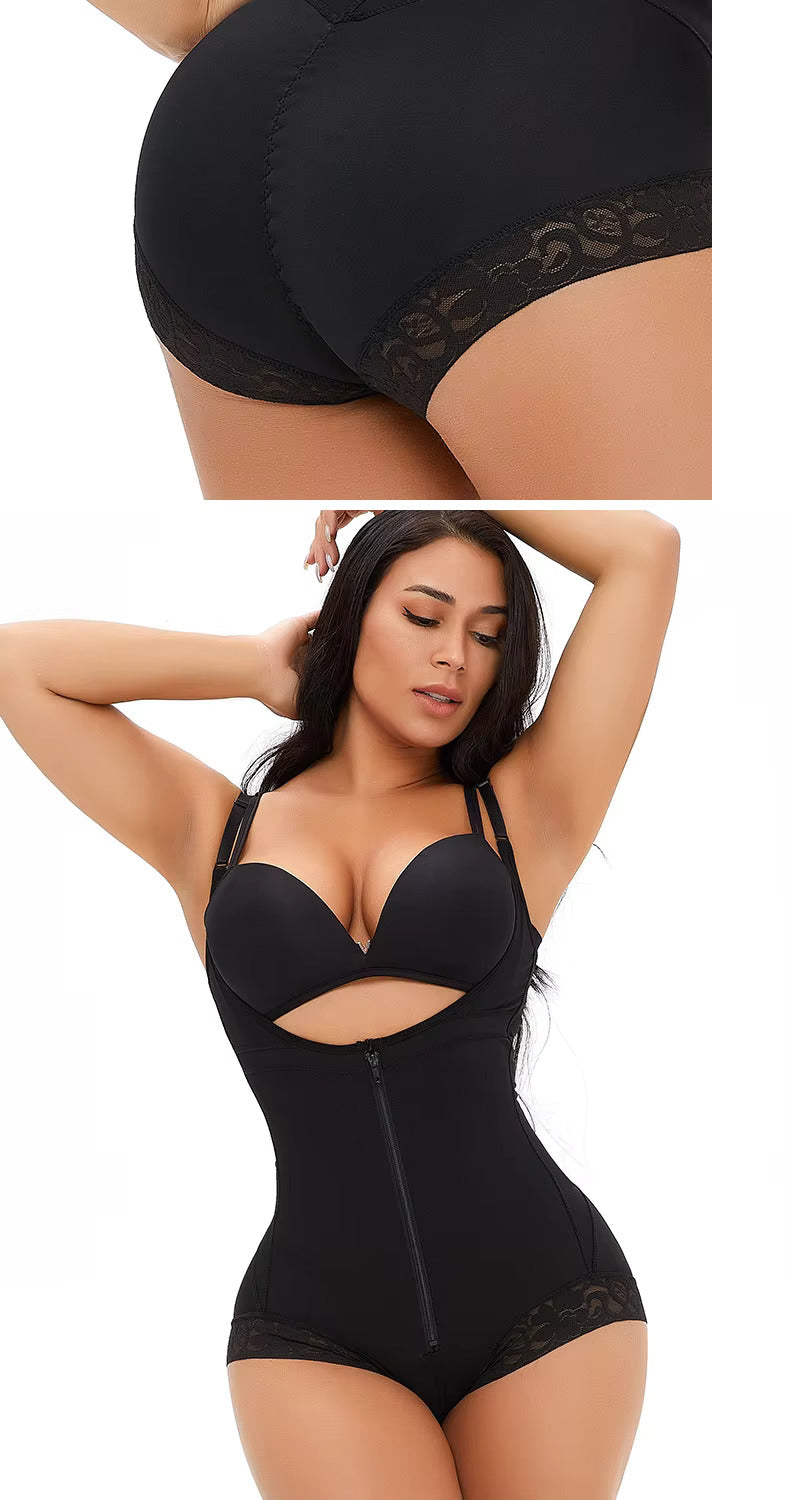 Women's Fashion One-Piece Body Shaper – Hip Lift & Abdominal Tightening