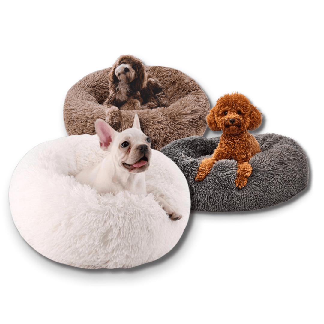 Calming Dog Bed with Removable Cover – Cozy, Washable, and Anxiety-Relief for Pets