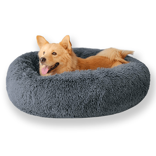 Calming Dog Bed with Removable Cover – Cozy, Washable, and Anxiety-Relief for Pets