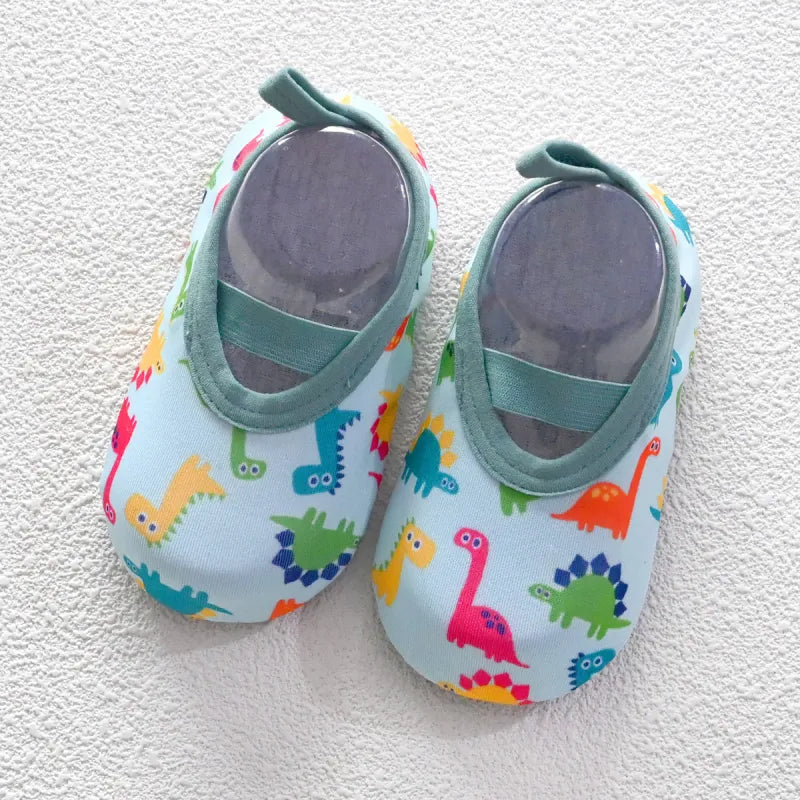 Cartoon Print Non-Slip Baby Indoor Shoes