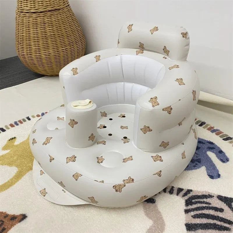 Portable Inflatable Baby Dining Chair Bathing & Swimming Seat for Babies