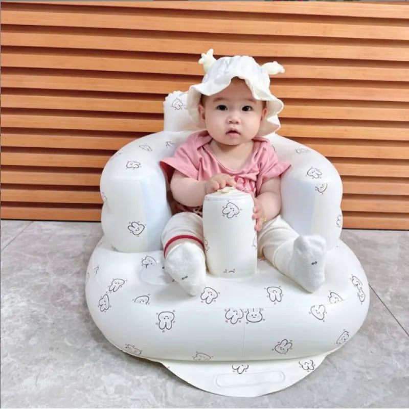 Portable Inflatable Baby Dining Chair Bathing & Swimming Seat for Babies