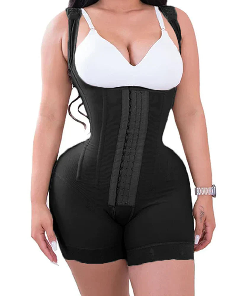 Compression Jumpsuit – Waist-Hip Shaping Bodysuit for Weight, Postpartum Recovery, and Posture Support